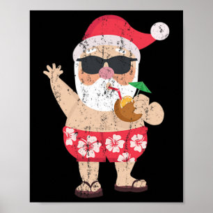 Christmas In July Shirt Poster