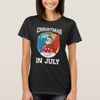 Christmas In July Snowman Beach Summer Surfing Vac