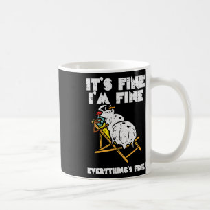 Christmas In July Snowman Melting Fine Funny Men W Coffee Mug