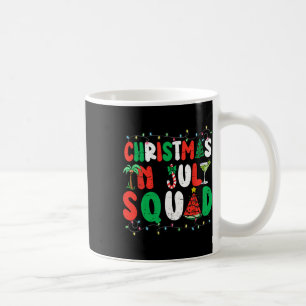 Christmas In July Squad Funny Summer Xmas Men Wome Coffee Mug