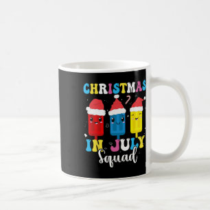 Christmas In July Squad Funny Summer Xmas Men Wome Coffee Mug