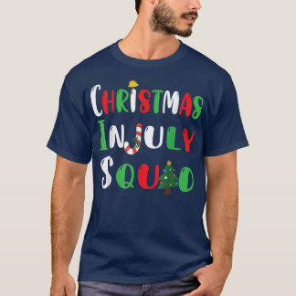 Christmas In July Squad Funny Summer Xmas Men Wome T-Shirt