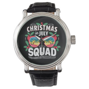 Christmas In July Squad Sunglasses Summer Beach Watch