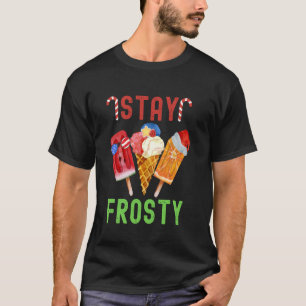 Christmas In July Stay Frosty Summer Hawaiian Chri T-Shirt