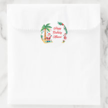 Christmas in July Sticker