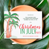 Christmas in July Summer Party