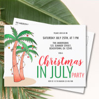 Christmas in July Summer Party