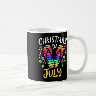 Christmas In July Summer Vacation Coffee Mug