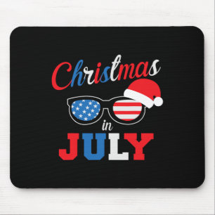 Christmas In July Summer Xmas Decoration Men Women Mouse Pad