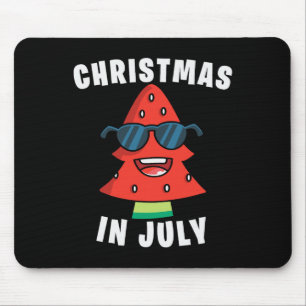 Christmas In July Summer Xmas Decoration Men Women Mouse Pad