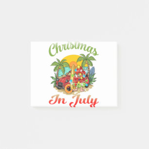 Christmas in July Surfing Summer Watermelon Post-it Notes