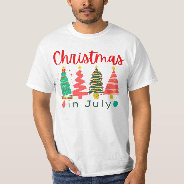 Christmas in July T-Shirt (Front)