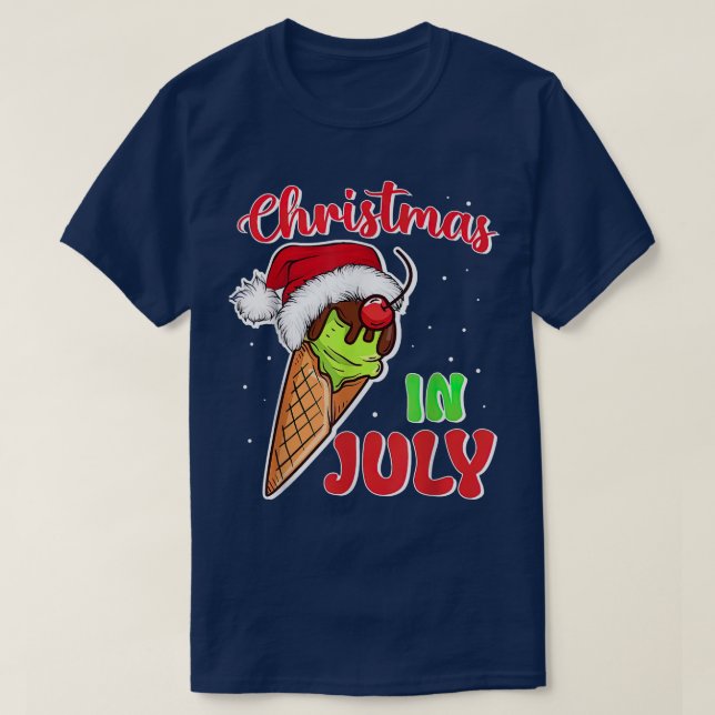 Christmas in July T-Shirt (Design Front)