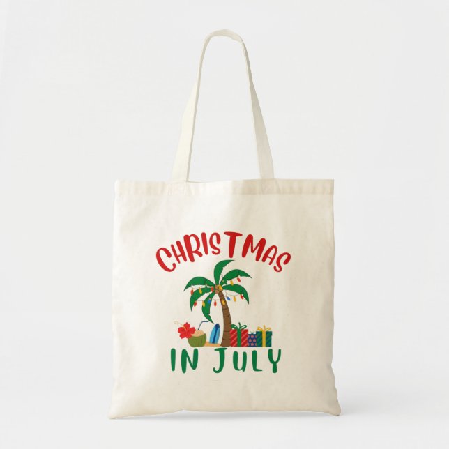 Christmas In July Tote Bag (Front)