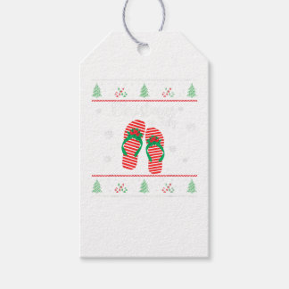 Christmas In July Ugly Christmas Summer Gift tags