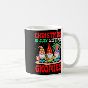 Christmas In July With My Gnomies Festive Summer B Coffee Mug