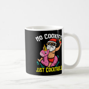 Christmas In July Xmas Summer No Cookies Tails San Coffee Mug