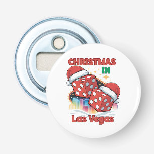 Christmas in Las Vegas Holiday Vibes Bottle Opener
