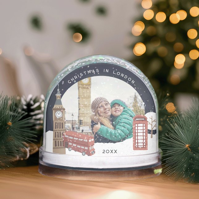 Christmas in London Keepsake Photo Snowglobe (Creator Uploaded)