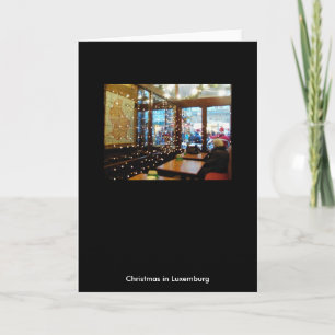 Christmas in Luxemburg Holiday Card