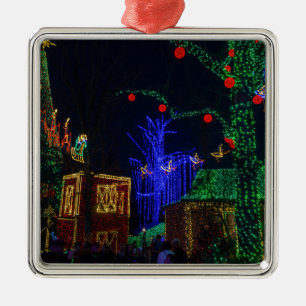 Christmas In Midtown Metal Ornament