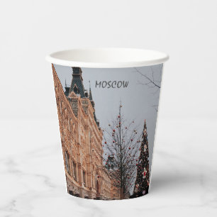 Christmas in Moscow     Paper Cups