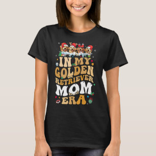 Christmas In My Golden Retriever Era Dog Mum xmass T-Shirt