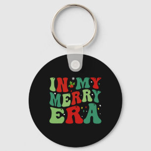 Christmas In My Merry Era Xmas Holiday Christmas 1 Key Ring