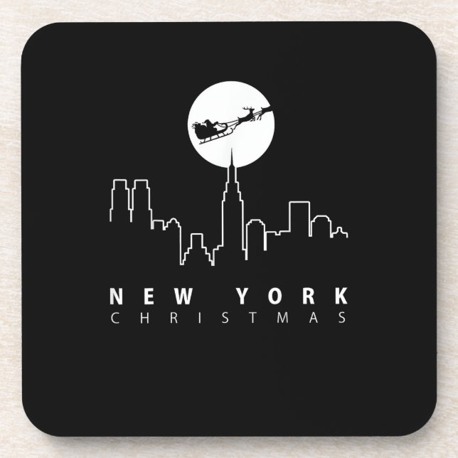Christmas in New York City Coaster (Front)