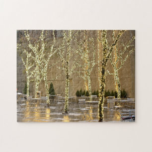 Christmas in New York City Holiday Lights NYC Jigsaw Puzzle