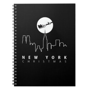 Christmas in New York City Notebook