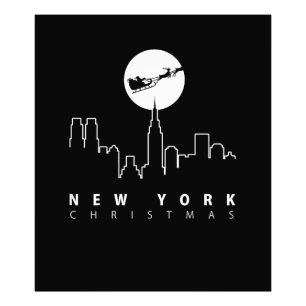 Christmas in New York City Photo Print