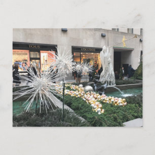 Christmas in New York City Rockefeller Centre Card