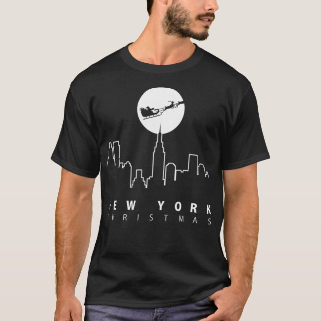 Christmas in New York City  T-Shirt (Front)