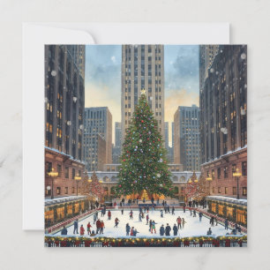 Christmas In New York Holiday Card