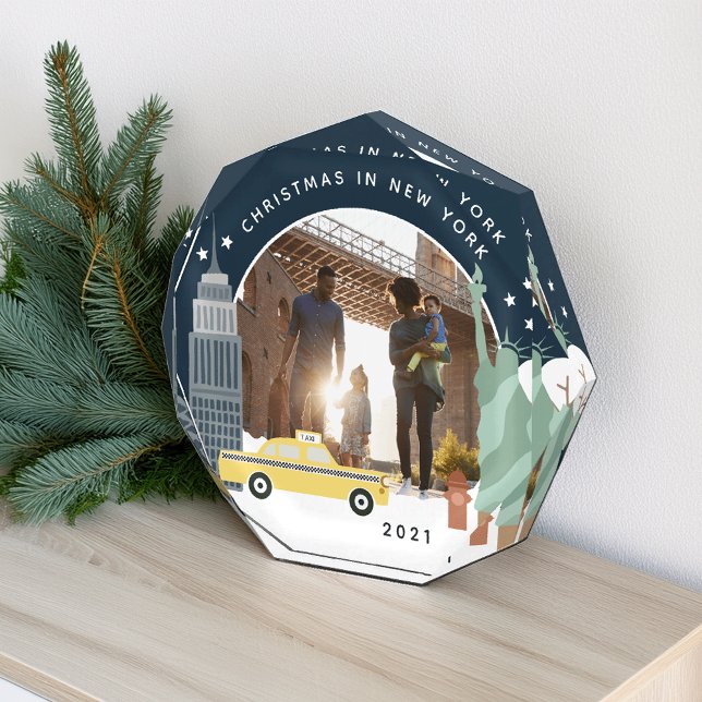 Christmas in New York Keepsake Photo Block (Creator Uploaded)