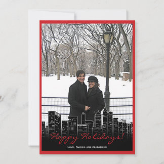 Christmas in New York Photo Card