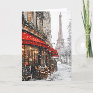Christmas In Paris Card
