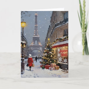 Christmas In Paris Card