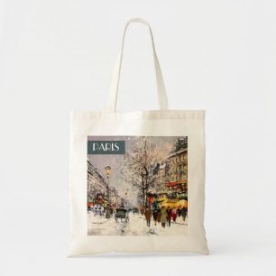 Christmas in Paris. Christmas Gift  Tote Bag