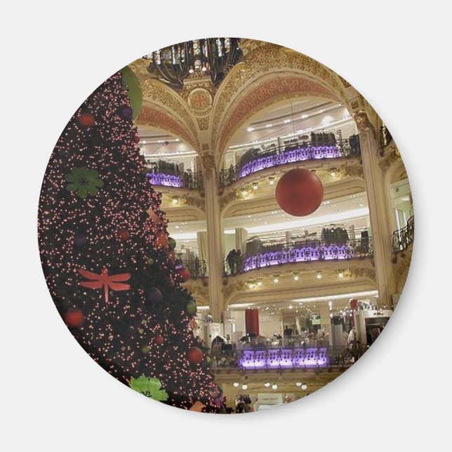 Christmas in Paris Magnet (Front)