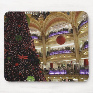 Christmas in Paris Mouse Pad