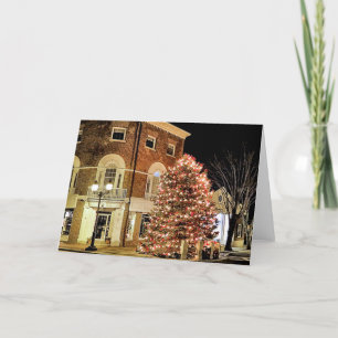 Christmas in Plymouth, MA Holiday Card