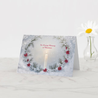 Christmas in Remembrance with Memorial Candle Card