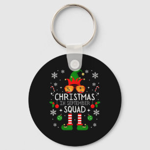 Christmas In September Squad Costume Elf Sungles B Key Ring