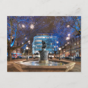 Christmas in Sloane Square Holiday Postcard