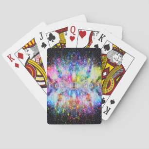 Christmas in Space Playing Cards