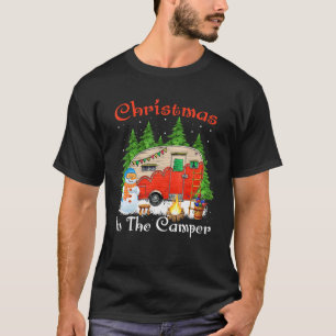 Christmas In The Camper Family Cute Camping Chris T-Shirt