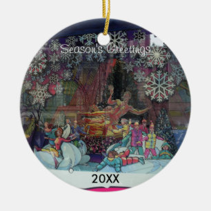 Christmas in the City Store Window Ornament