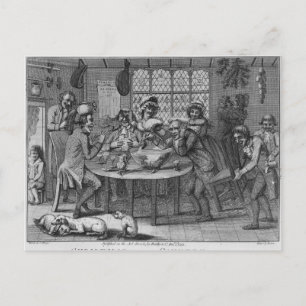 Christmas in the Country Holiday Postcard